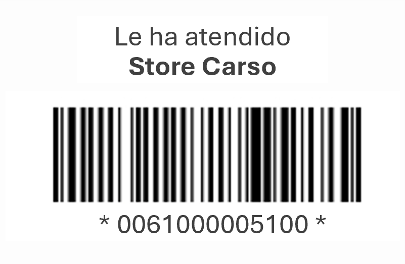 Ejemplo para identificar el número de ticket o pedido